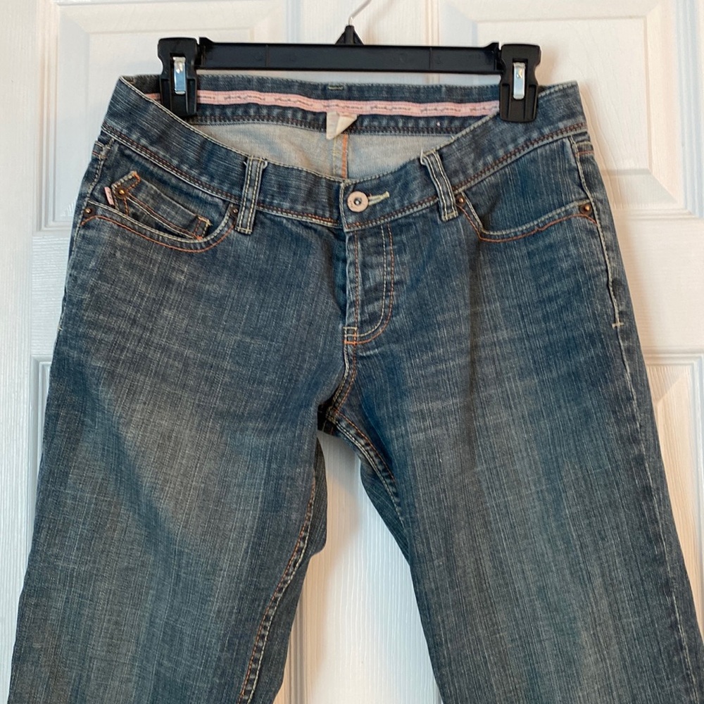 FCUK embroidered jeans size 8